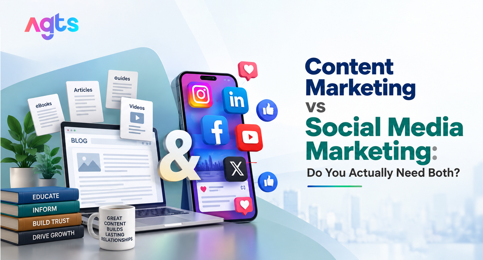 Content Marketing vs Social Media Marketing: Do You Actually Need Both?