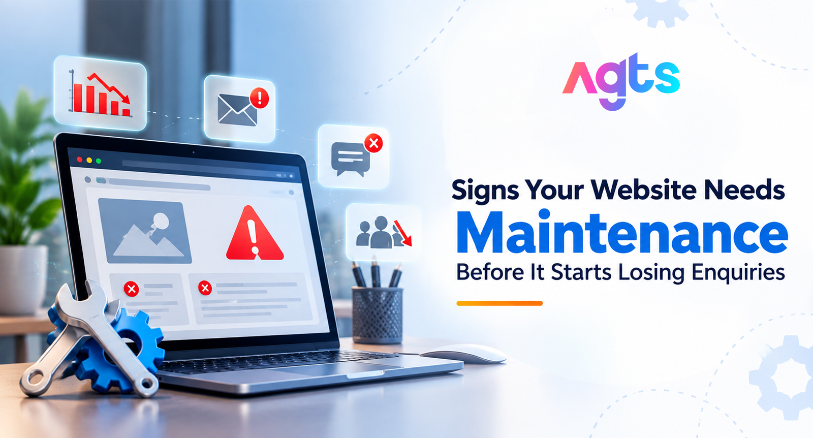 Signs Your Website Needs Maintenance Before It Starts Losing Enquiries